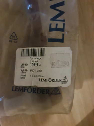 Lemförder spurstange vorne - lemförder,
